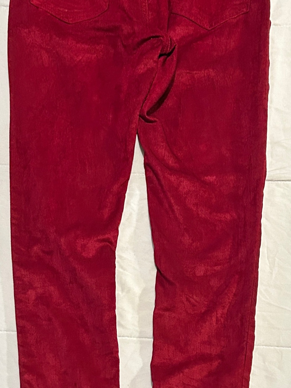 Rock & Republic Red Corduroy Pants Size 4M Berlin Fit - Picture 8 of 15